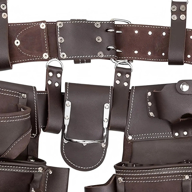 Premium Quality Men's PU Leather Tool Kit Belts