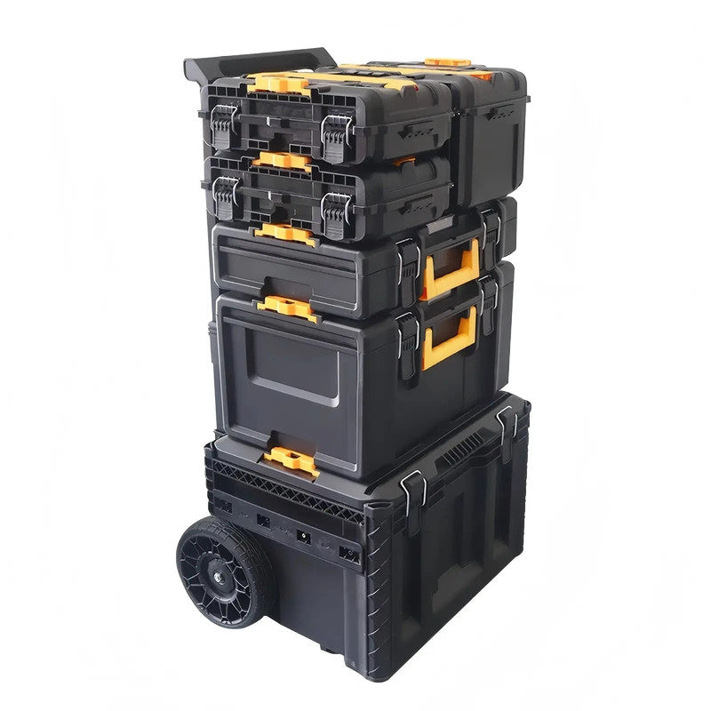 Professional Durable Electric Tool Toolbox Set Handcart Plastic Management Equipment Tool Cases