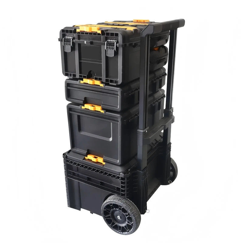 Professional Durable Electric Tool Toolbox Set Handcart Plastic Management Equipment Tool Cases