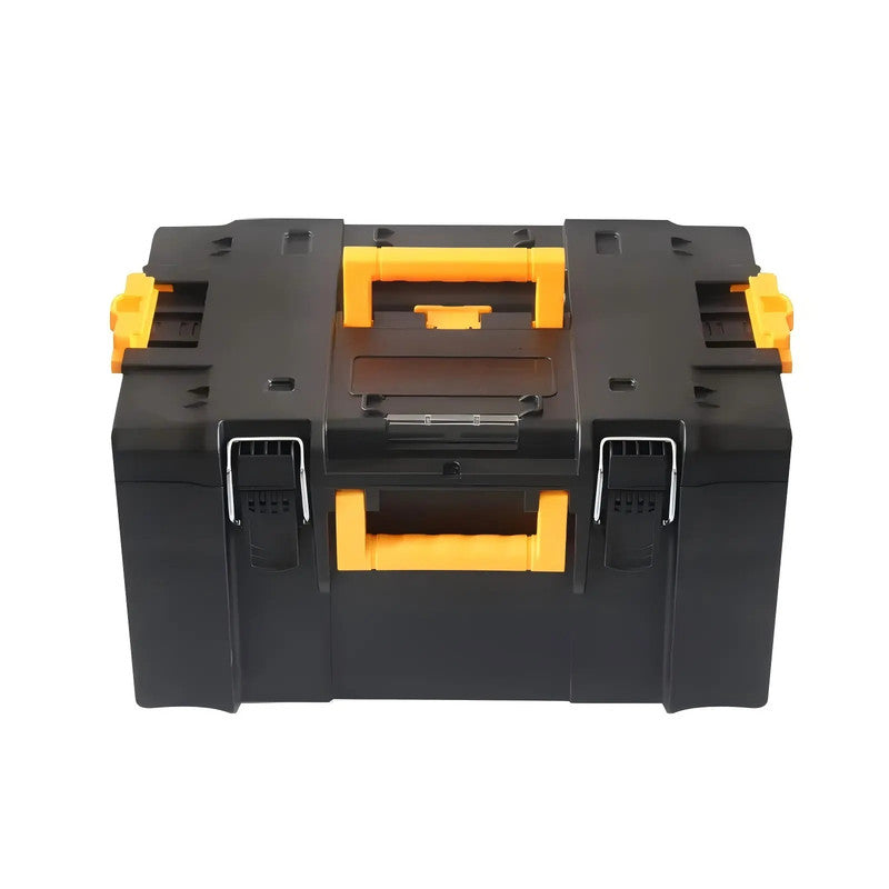 Plastic Toolbox with Protection Foam Hard Storage Case with Handle for Tool Organization