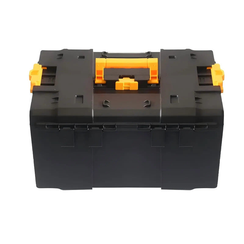 Plastic Toolbox with Protection Foam Hard Storage Case with Handle for Tool Organization