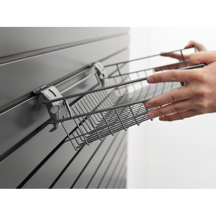 40sqft PVC Slatwall - Silver