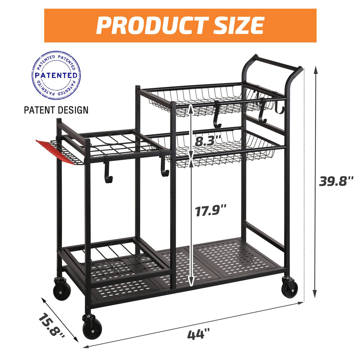 Garden Tool Storage Organizer
