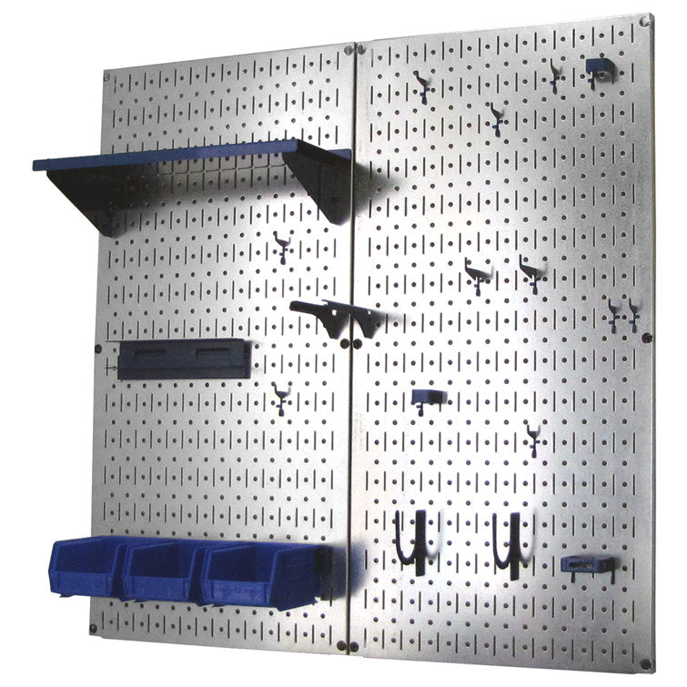 Tool Storage and Garage Pegboard Organizer 32''H x 32''W Kit