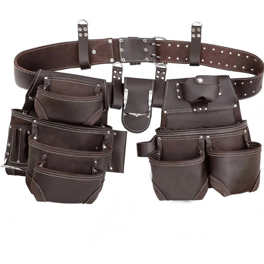 Premium Quality Men's PU Leather Tool Kit Belts