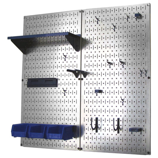 Tool Storage and Garage Pegboard Organizer 32''H x 32''W Kit